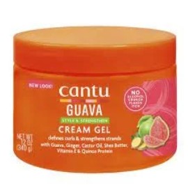 Cantu Guava & Ginger Curl Stärkande grädde Gel 12oz