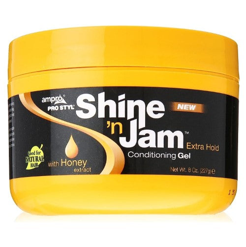 Ampro shine'n jam conditioning gel extra håll 8oz