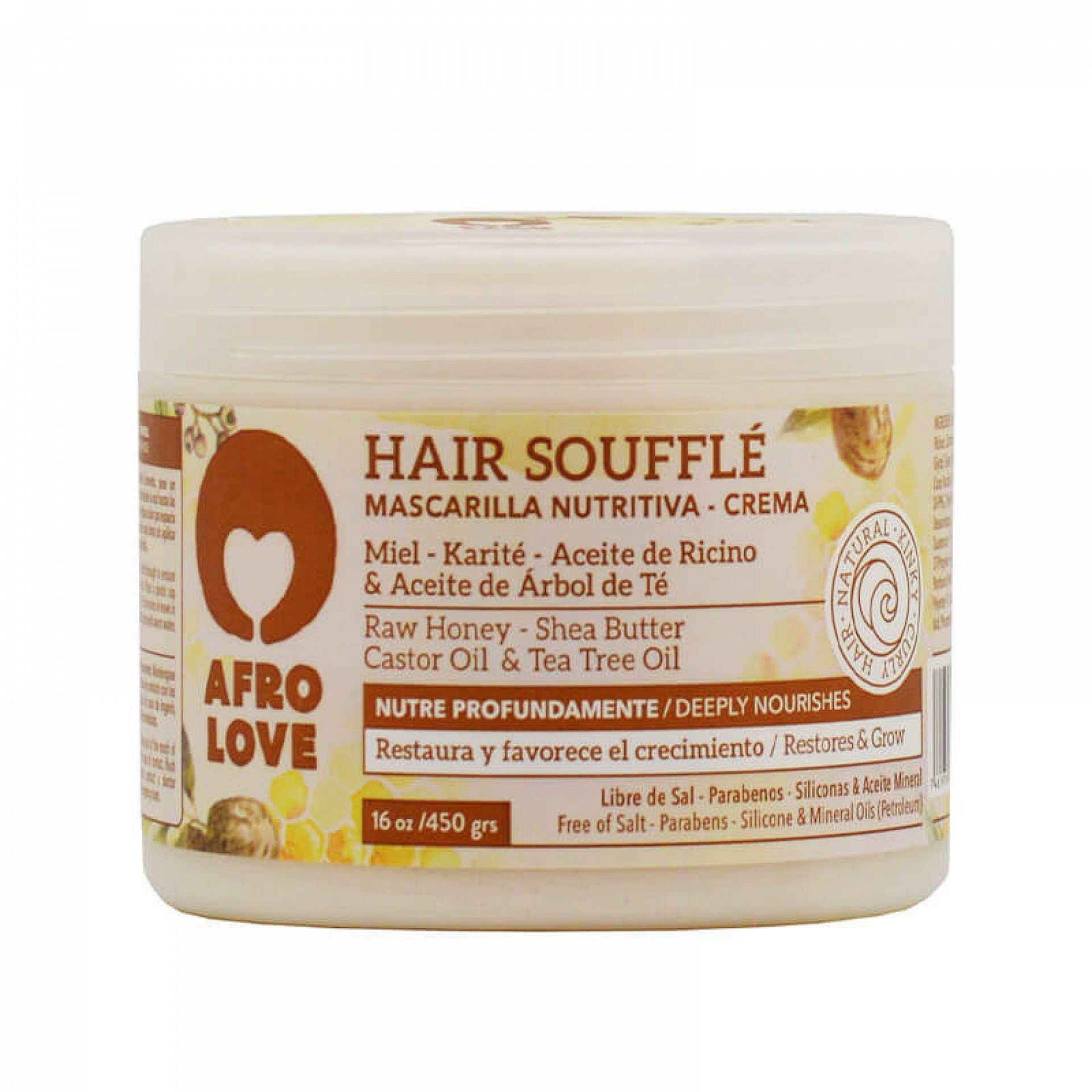 Afro älskar hår soufflé mask 16oz