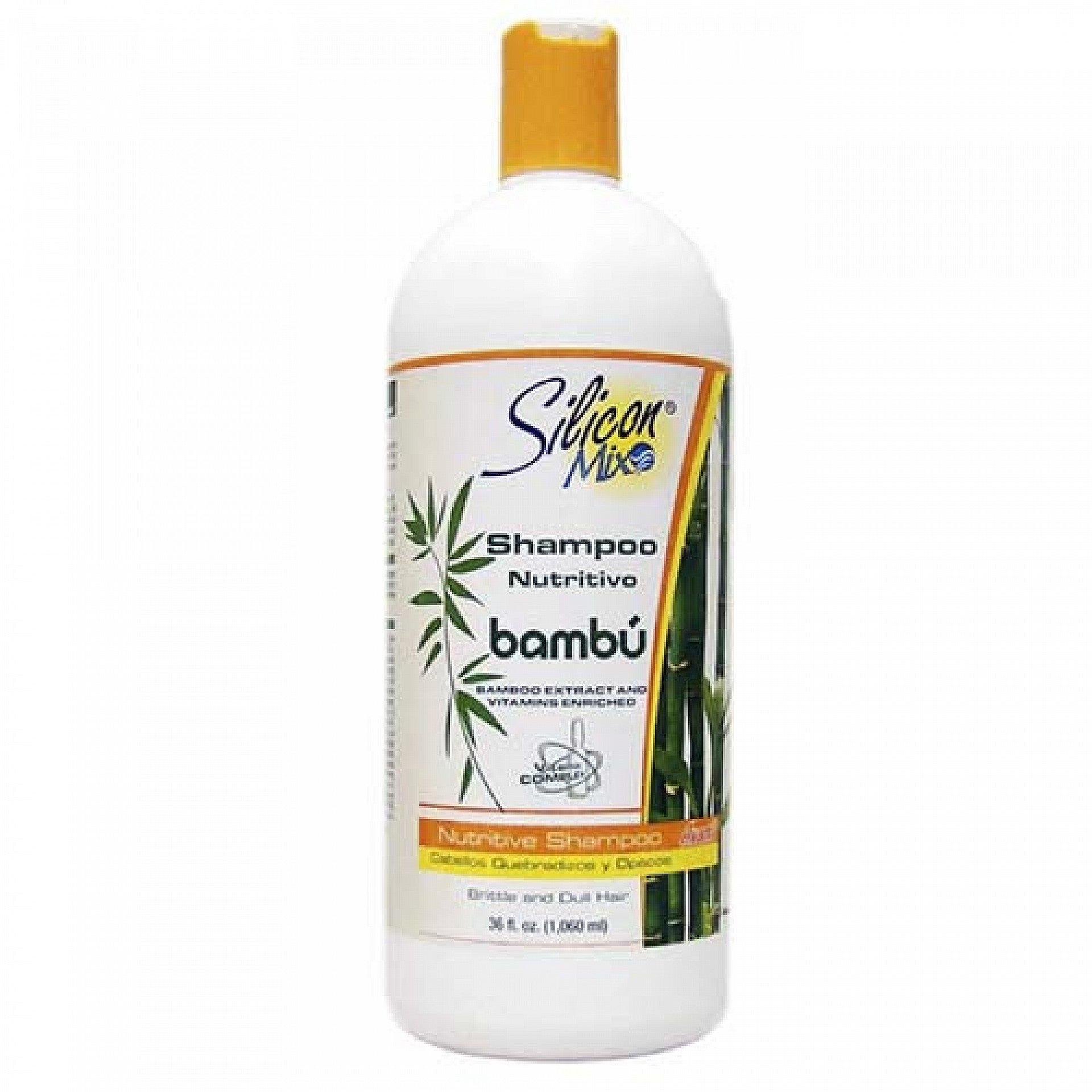 Silicon Mix Shampoo Nutrivio Bambú 36 fl.oz