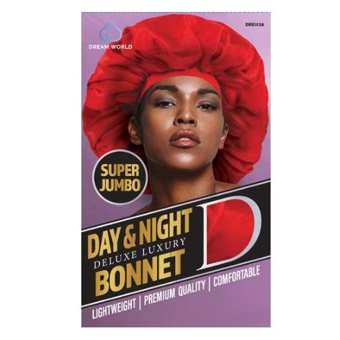 Dream World Day & Night Delux Luxury Bonnet Super Jumbo - Assorted Colors 113A