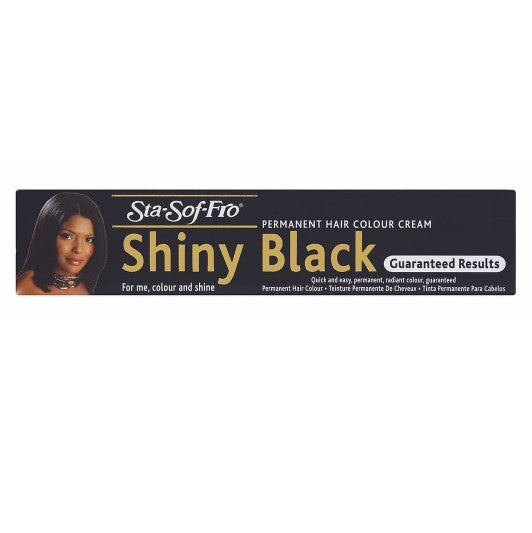 Sta Sof Fro Shiny Black Permanent Hair Color Cream 25ml