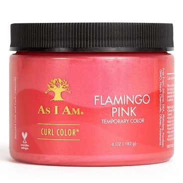 Eftersom jag är Curl Color ™ tillfällig färggel - Flamingo Pink 6oz