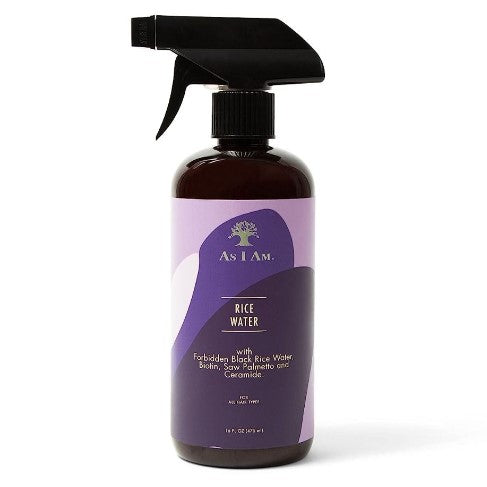 As I Am Rice Water Spray With Forbidden Black Rice 16oz