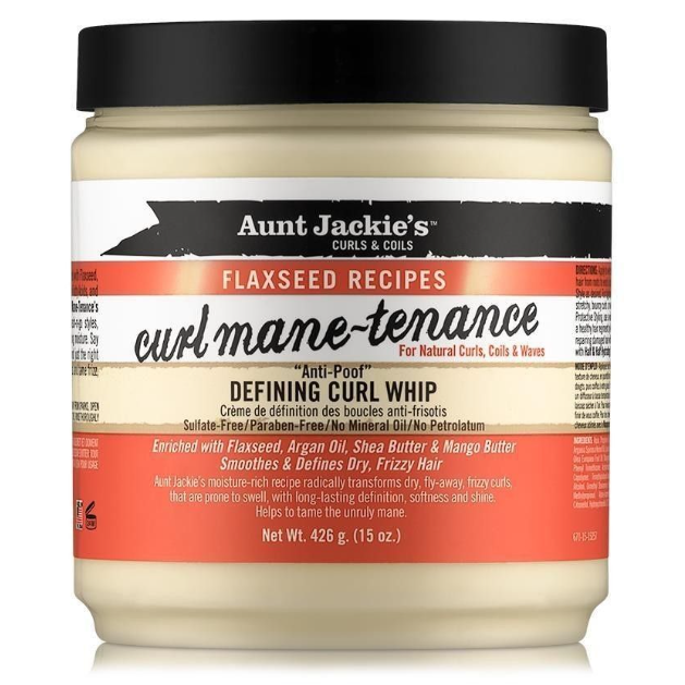 Tant Jackie's Curls & Coils Linfrörecept Curl Mane-Tenance Defining Curl Whip 426 gr