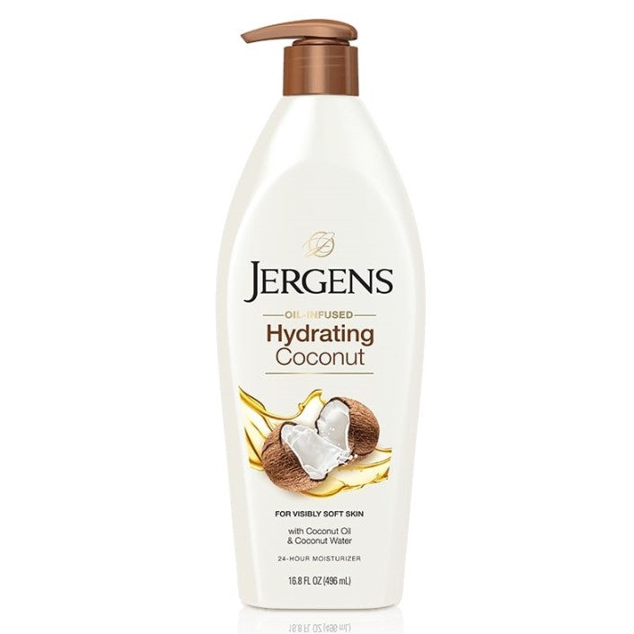Jergens Hydrating Coconut Oil-Infunded Moisturizer 21 fl oz