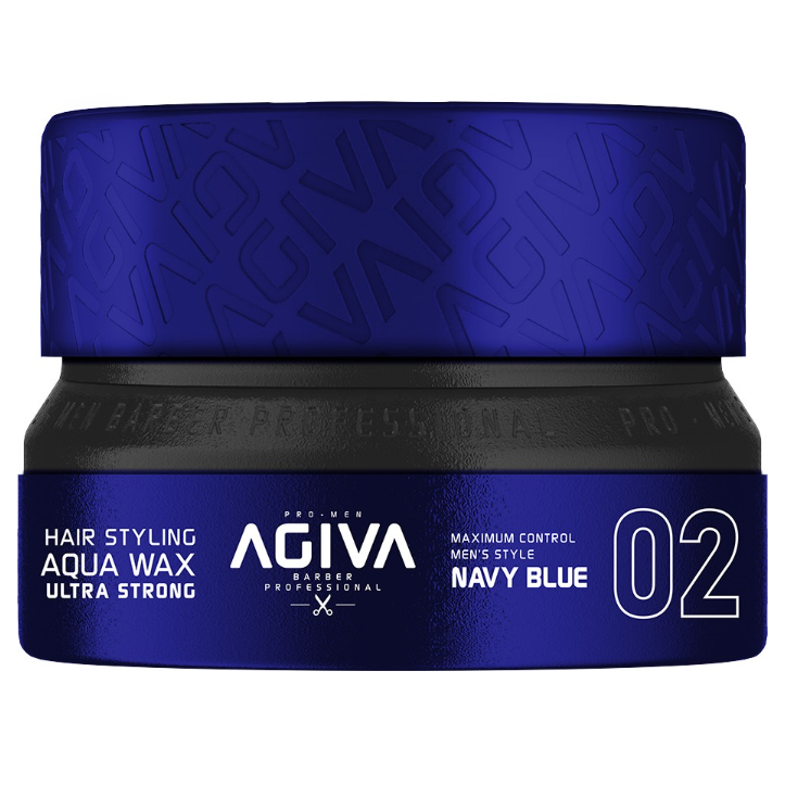 Agiva Styling Hårvax Aqua Ultra Strong 155ml - Marinblå #2