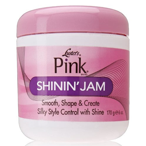 Pink Shinin 'Jam slät, form och skapa silkeslen stilkontroll med glans 171g