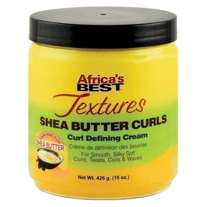 Afrikas bästa strukturer Shea Butter Curls Defining Cream 15oz