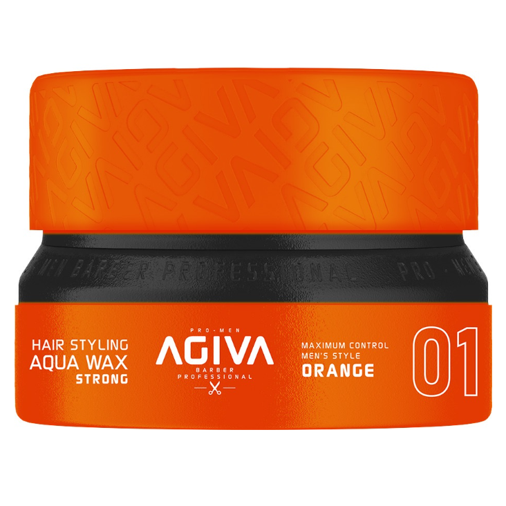 Agiva Styling Hårvax Aqua Strong 155ml - Orange #1
