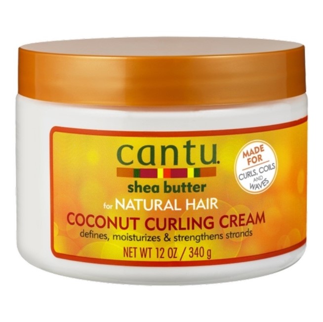 Cantu Shea Butter Natural Hair Coconut Curling Cream 12 oz