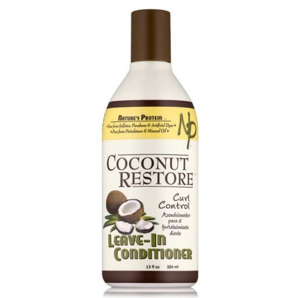 Nature's Protein Coconut Restore Curl Control Leave-In Conditioner 13 Oz