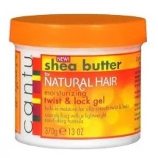 Cantu Shea Butter Natural Hair Moisturizing Twist & Lock Gel 13oz