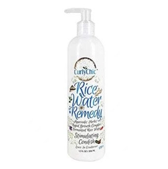Curly Chic Ricewater Stimulating Condish Leave in conditioner 8 oz