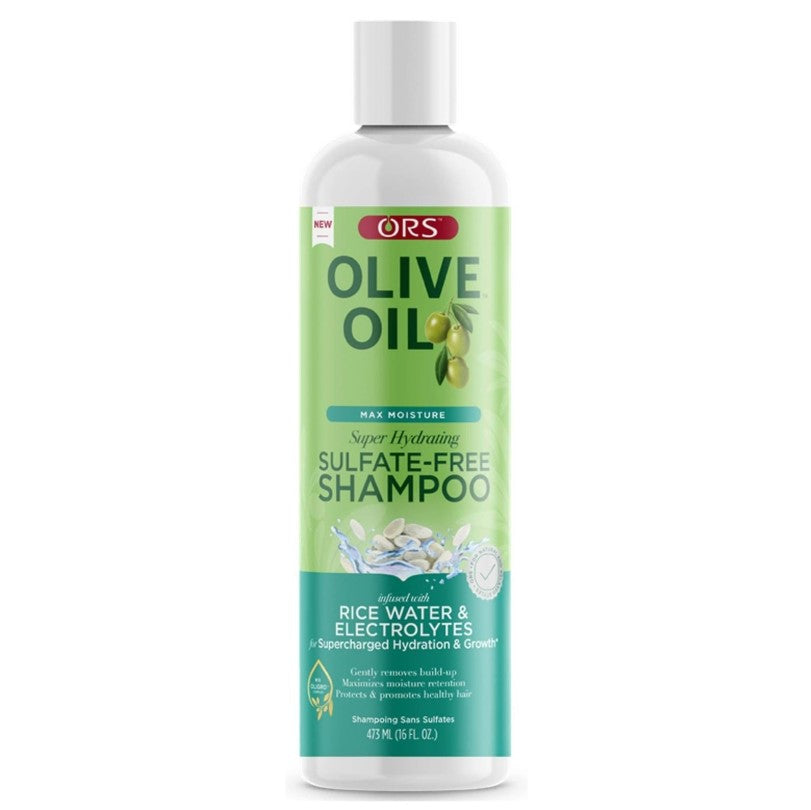 Ors Olive Oil Max Moisture Rice Water Shampoo 16oz