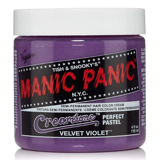 Manisk panik högspänning sammet violet creamTone 118 ml