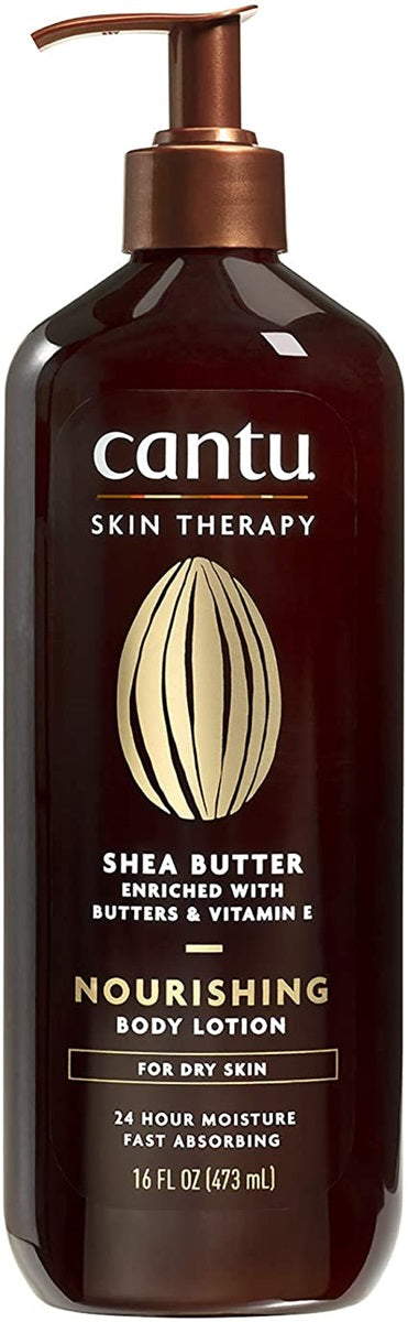 Cantu Skin Therapy Shea Butter Nourishing Body Lotion för torr hud 16 oz