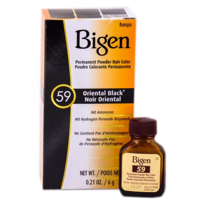Bigen Powder Hårfärg (stor förpackning) #59 Oriental Black