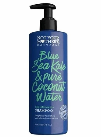 Inte din mor är inte din mamma naturliga blå havskål & rent kokosnötvatten schampo 450 ml