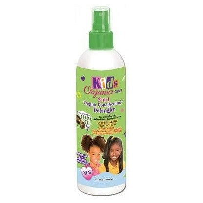 Africas Best Kids Organics 2-in-1 Organic Conditioning Detangler Spray 12oz