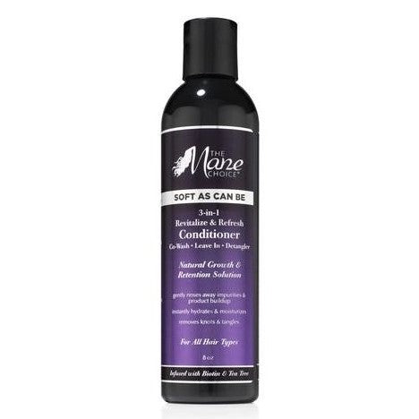 The Mane Choice Soft As Can Be Revitalize & Refresh 3-i-1 Co-Wash, Leave In, Detangler 236ml