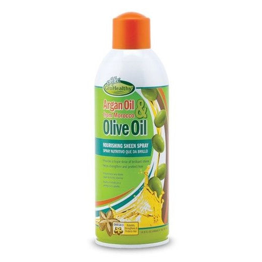 Sofn'Free Gro Healthy Argan & Olive Oil Sheen Spray 455 ml