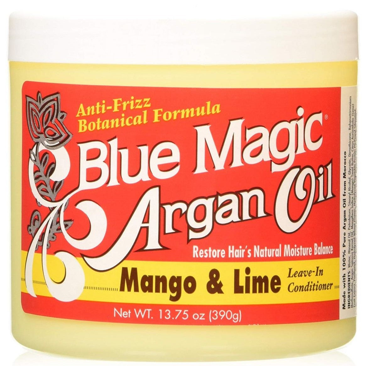Blue Magic Arganolja med mango och lime 390 gr