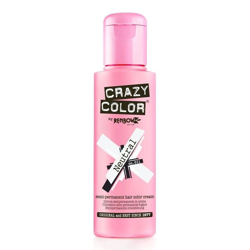 Crazy Color Neutral Semi Permanent Hair Color Cream