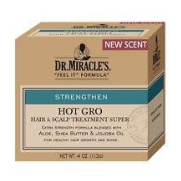 Dr. Miracle's Hot Gro Hair & Scalp Treatment Super 114 Gr