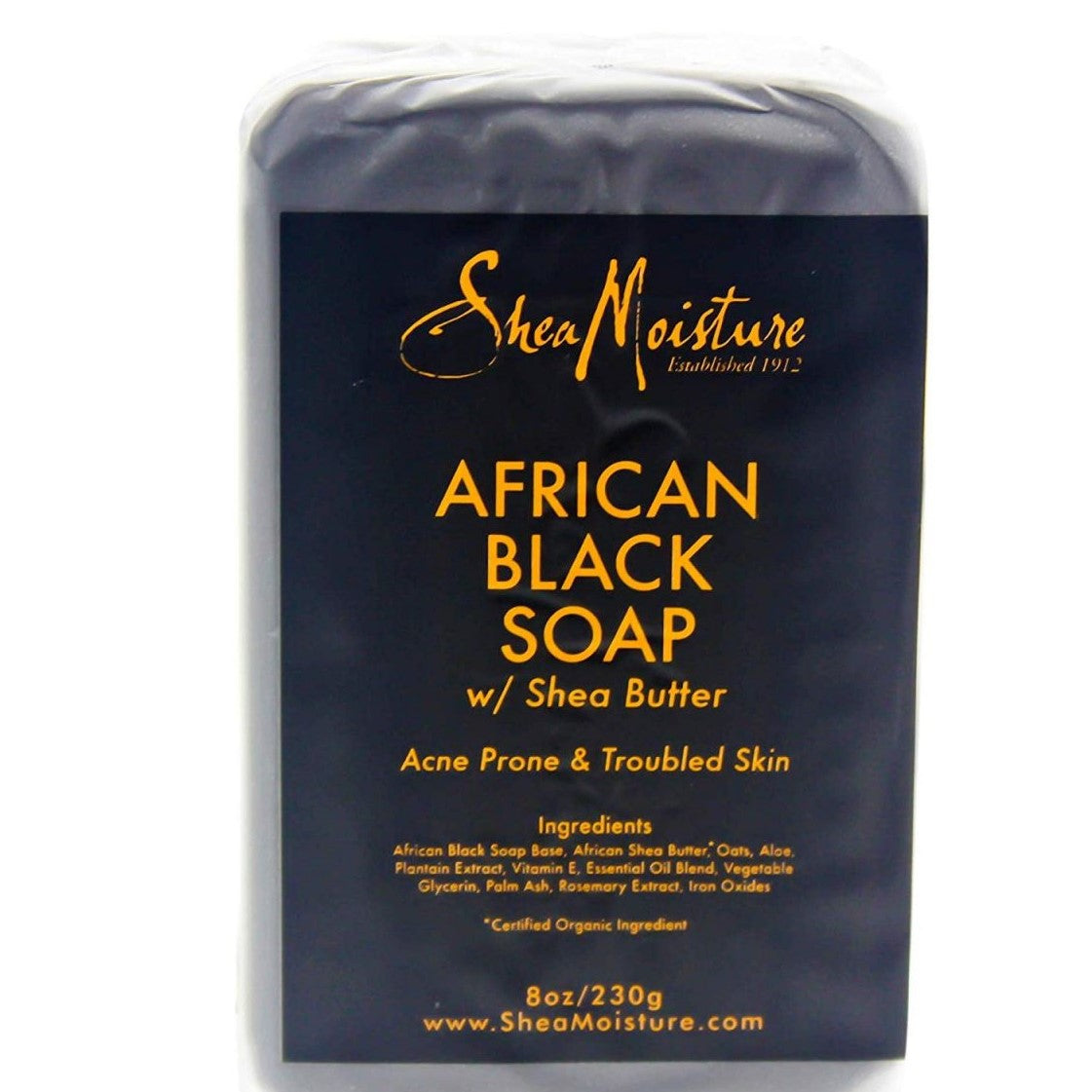 Shea Moisture African Black Soap Tvålbar 230 gr