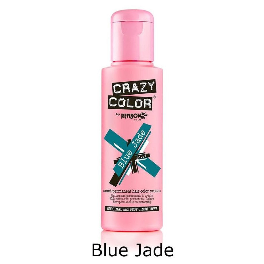 Crazy Color Blue Jade 67 Semi Permanent hårfärgkräm