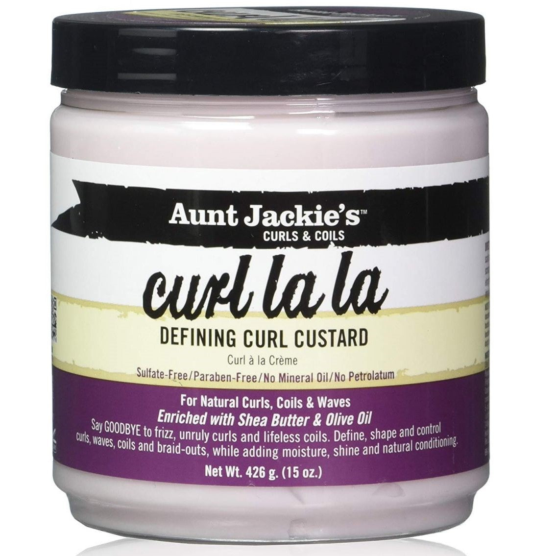 Tant Jackies Curls & Coils Curl La Definerar Curl vaniljsås 425GR - Skapa magiska lockar!