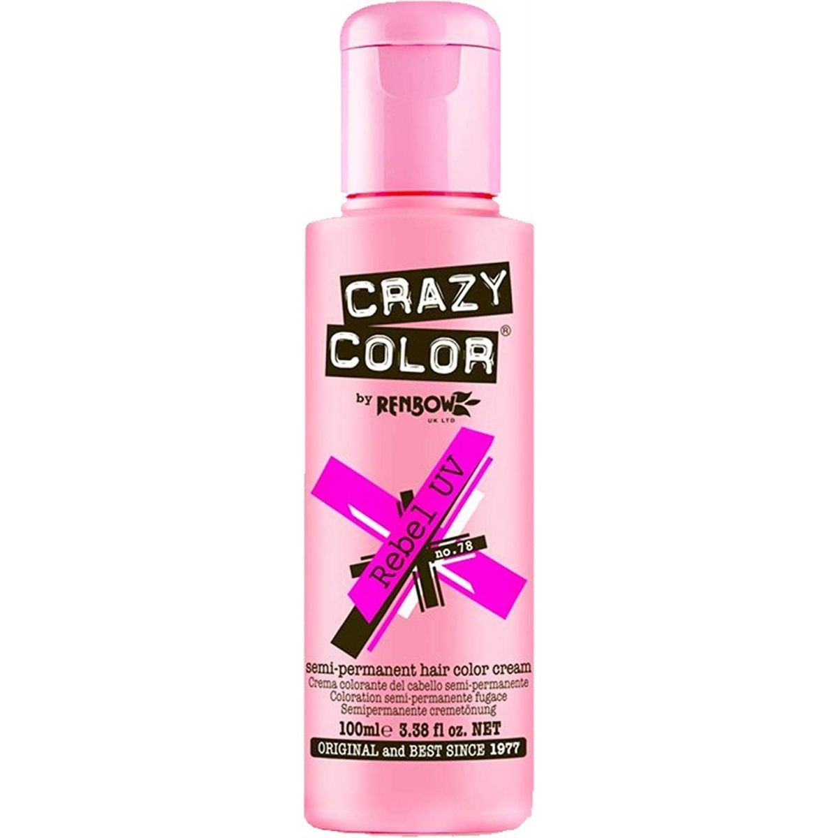 Crazy Color Rebel UV 78 Semi permanent hårfärgkräm