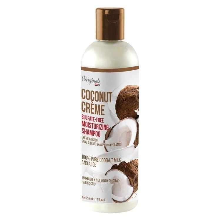 Africas Best Coconut Creme Sulfate Free Moisturizing Shampoo 355 ml