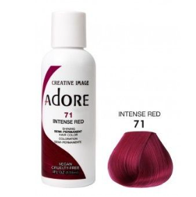 Adore Semi Permanent Hair Color 71 Intense Red 118ml