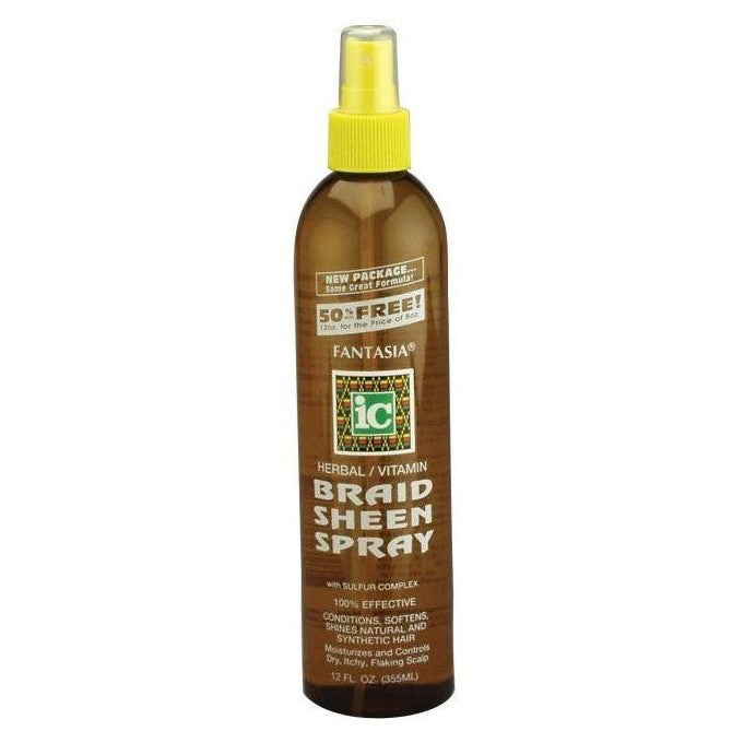 Fantasia IC Herbal-Vitamin Braid Sheen Spray 355 ml