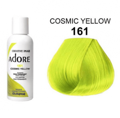 Adore Semi Permanent Hair Color 161 Cosmic Yellow 118ml