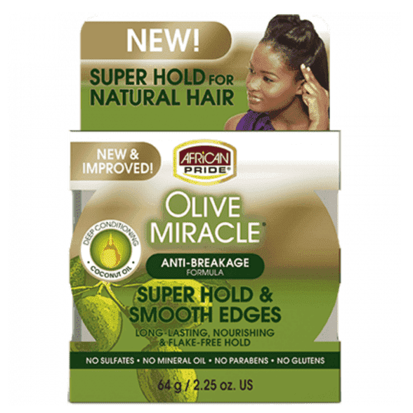 African Pride Olive Miracle Silky Smooth Edges 65 Gr
