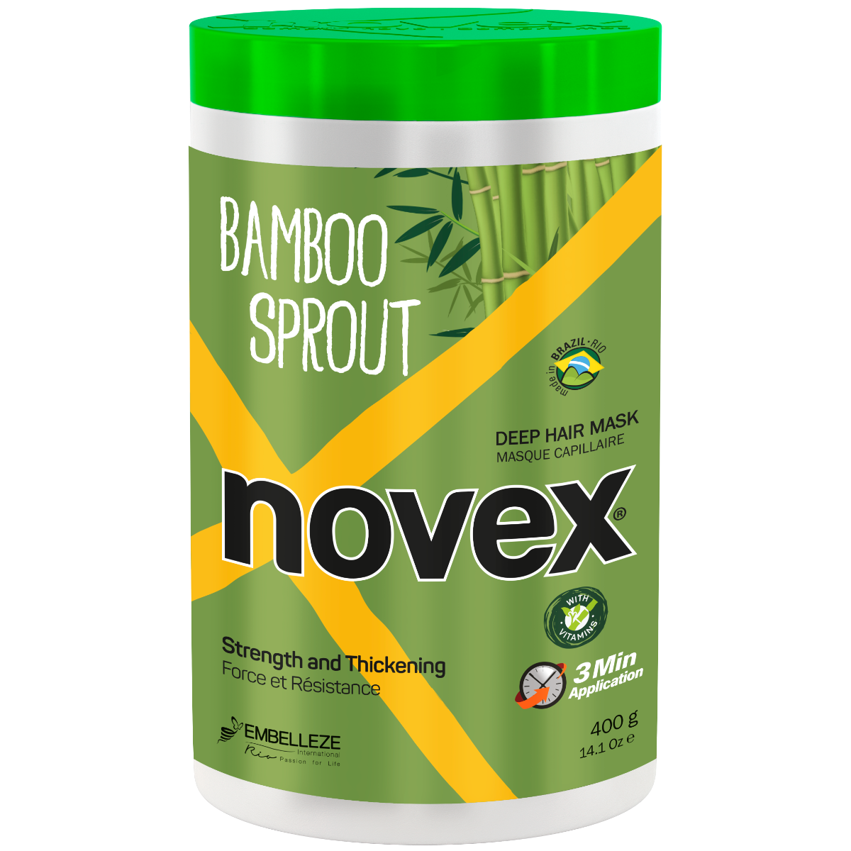 Novex Bamboo Sprout Hair Mask 400g