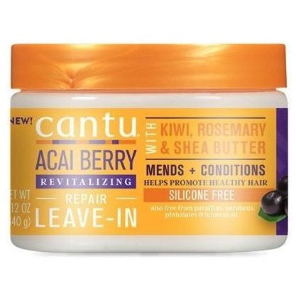 Cantu Acai Berry Revitalizing Leave-In Conditioner 12 oz