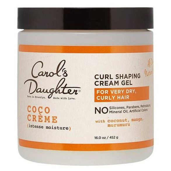 Carols Daughter Coco Creme Curl Shaping Cream Gel med kokosnötsolja 16oz