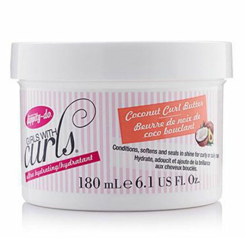 Dippity-Do Girls with Curls Coconut Curl Butter 6.1 oz