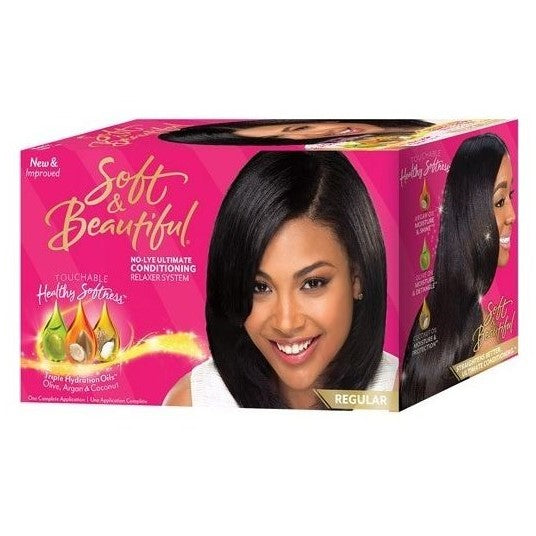 Soft & Beautiful Ultimate Protection No-Lye Creme Relaxer System regular