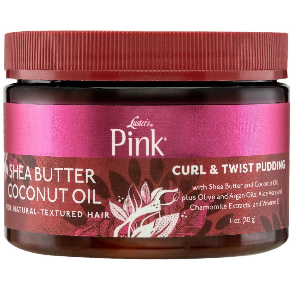 Pink Shea Butter Coconut Oil Curl & Twist Pudding 11 oz