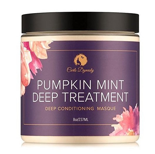 Curls Dynasty Pumpkin Mint Deep Treatment Masque 8 oz